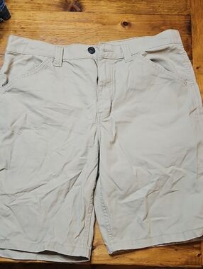 Blue Mountain Light Khaki Shorts - Classic Casual
